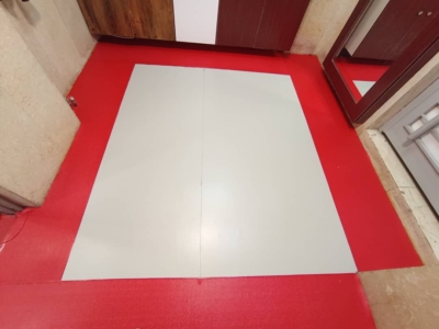 نصب کفپوش ضدضربه و ضدلغزش